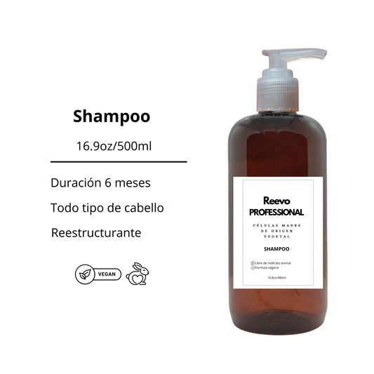 Shampoo Plant-based stem cells 16oz/500ml