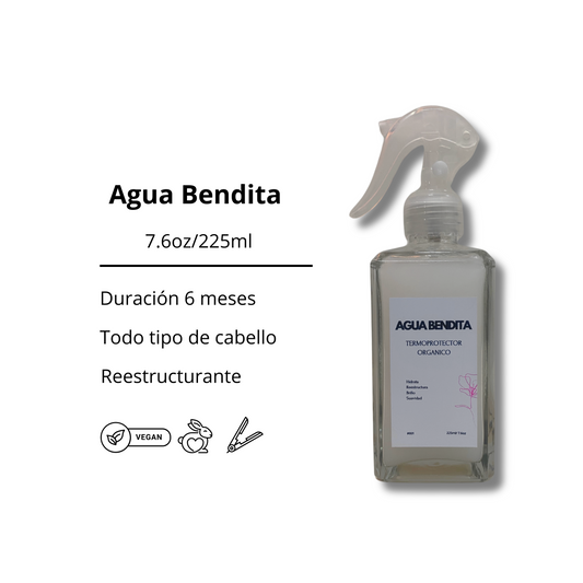 Protector de calor Agua Bendita 7.6oz/225ml